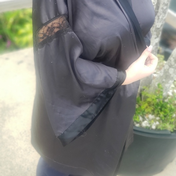 Black Silk Robes - Picture 2 of 2